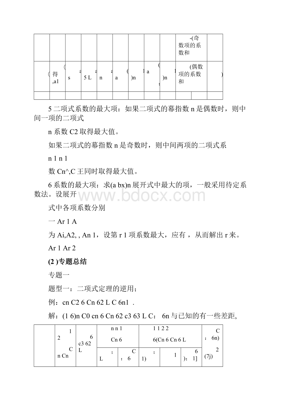 二次项定理10大典型例题.docx_第3页