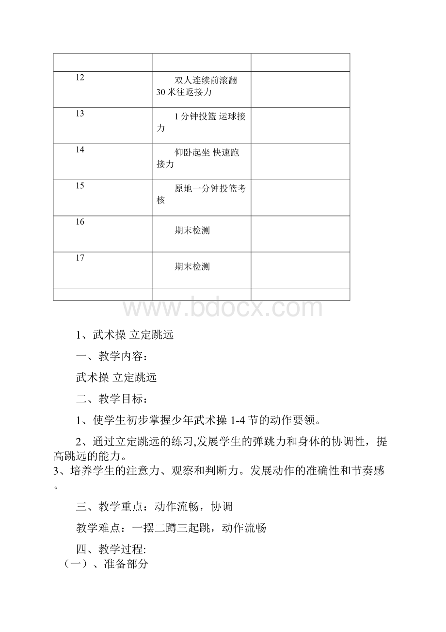 小学体育六年级下册体育教案.docx_第3页