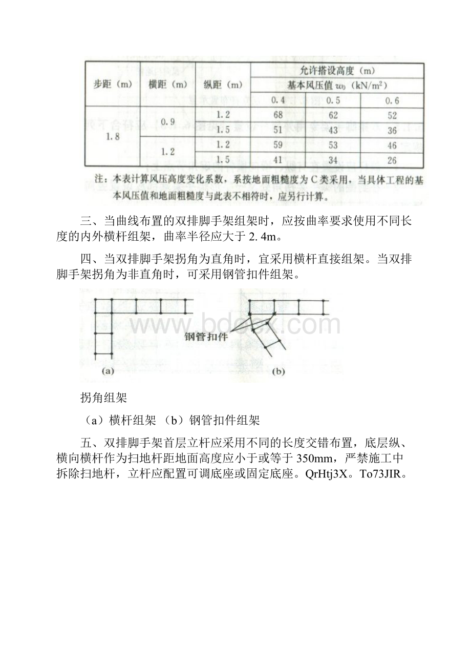 建筑施工碗扣式钢管脚手架安全技术规范.docx_第2页