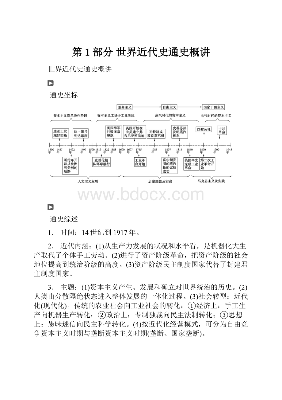 第1部分 世界近代史通史概讲.docx