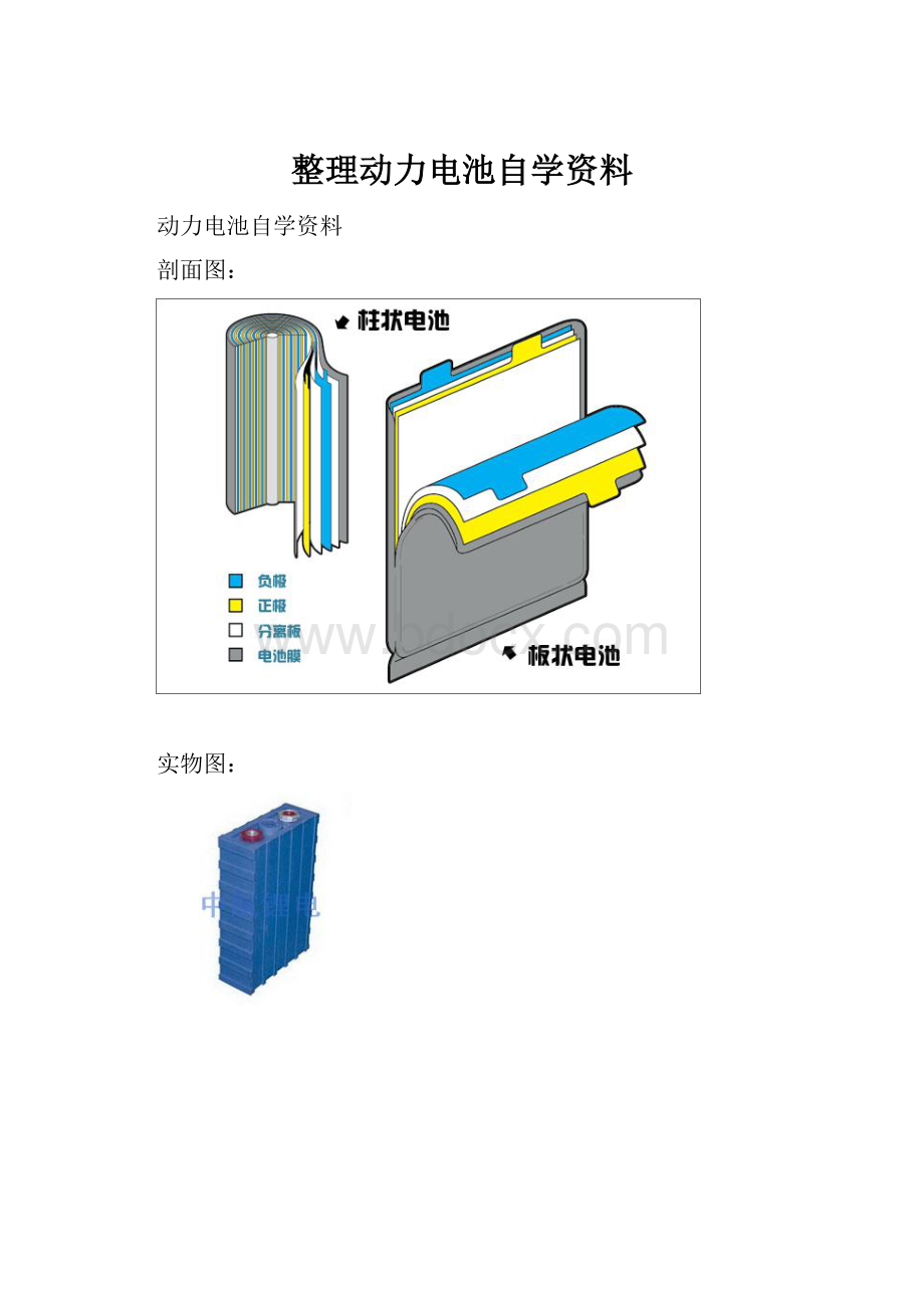 整理动力电池自学资料.docx