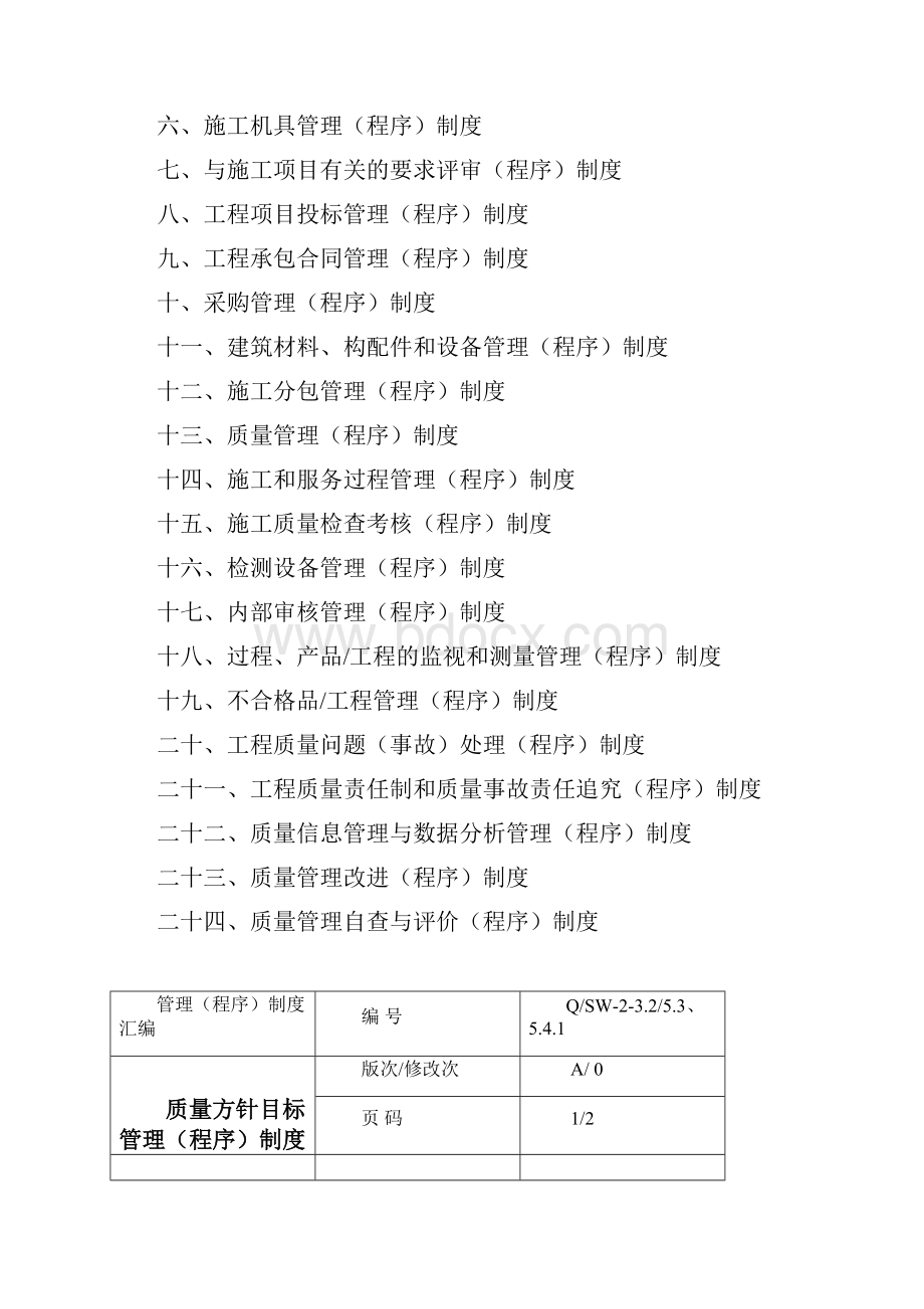 通信企业50430质量管理体系程序文件A版.docx_第2页