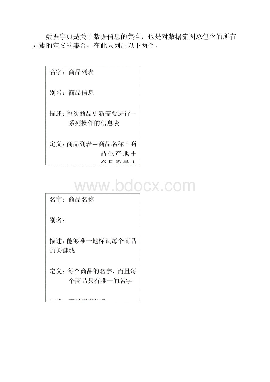 商品信息管理系统文档.docx_第3页