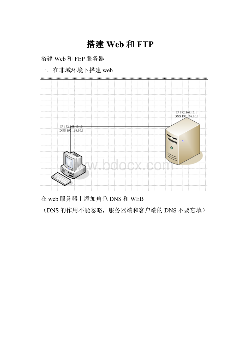 搭建Web和FTP.docx_第1页