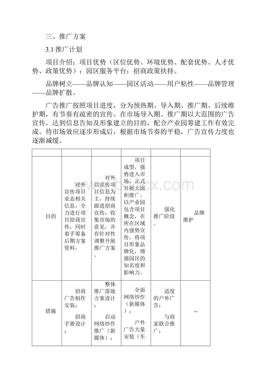 海南金慧科技产业园园区筹建期宣传推广方案.docx_第3页