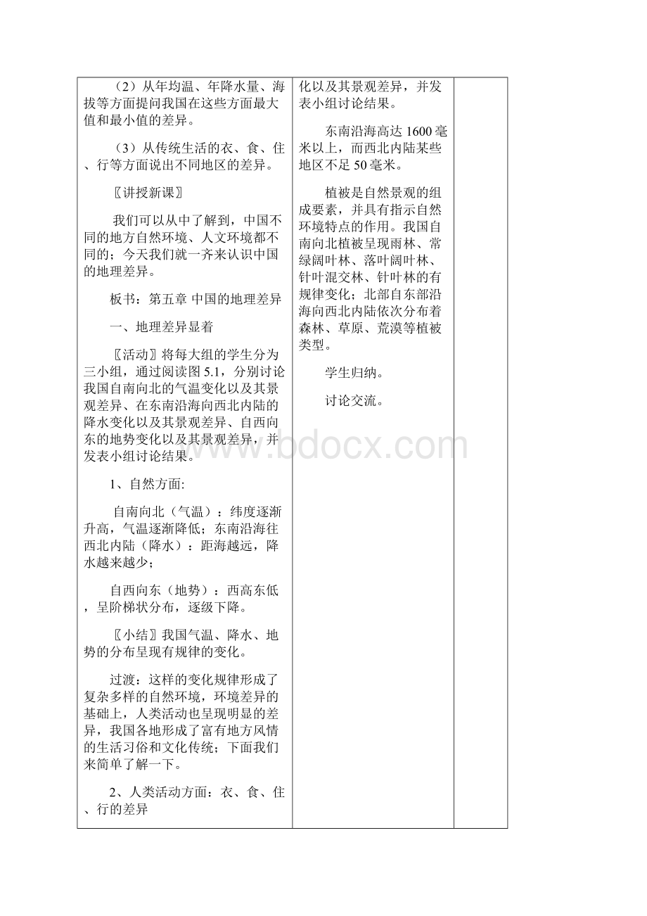 新人教版八年级地理下册教案全册.docx_第2页