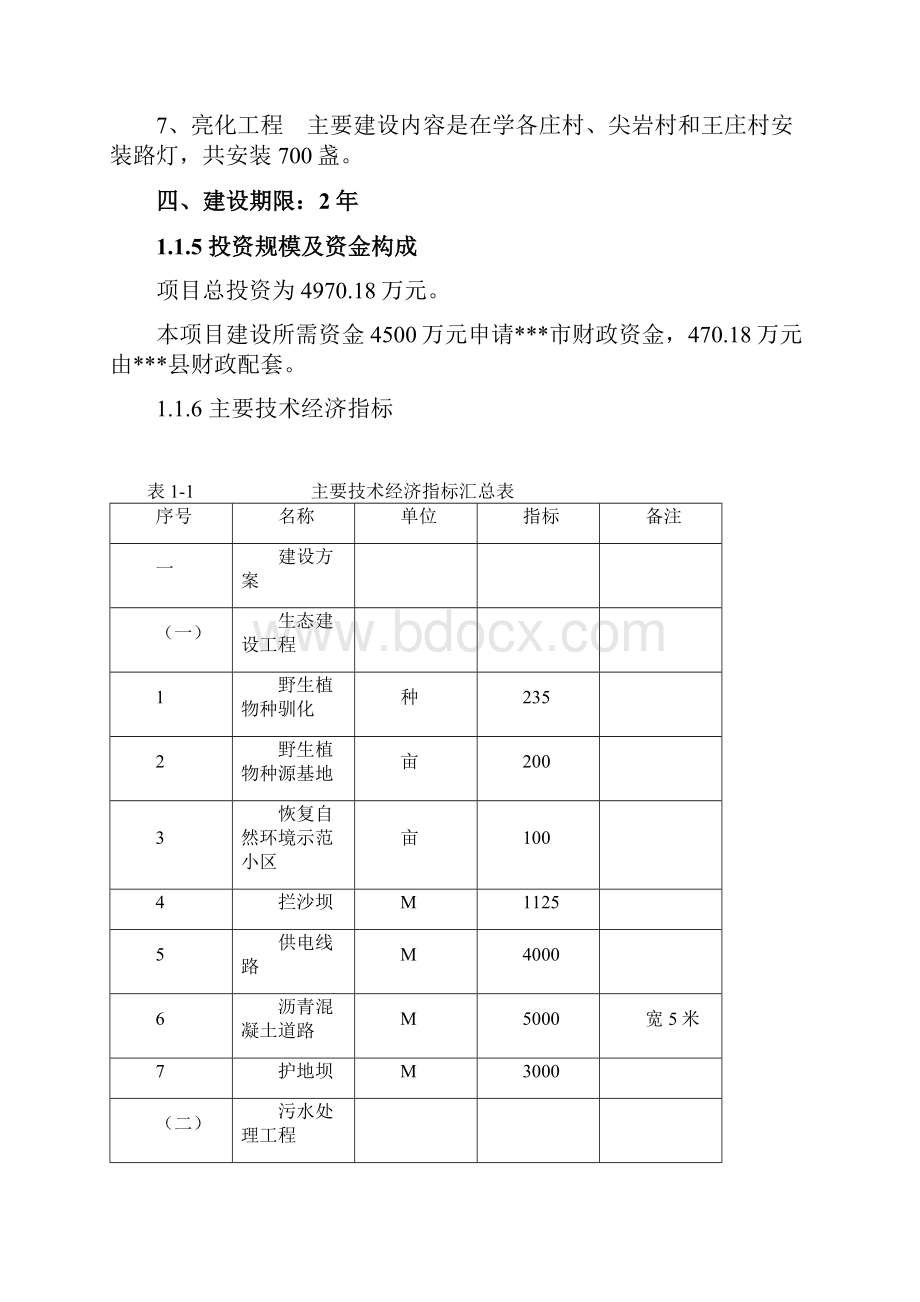 水源保护区生态环境建设示范工程新建项目建议书代可行性研究报告.docx_第3页