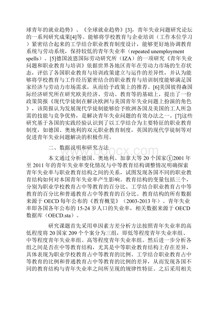 职业教育影响青年失业率的实证研究.docx_第2页