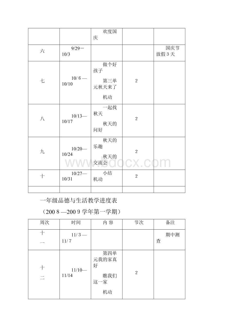 一年级品德与生活上册教学设计.docx_第3页