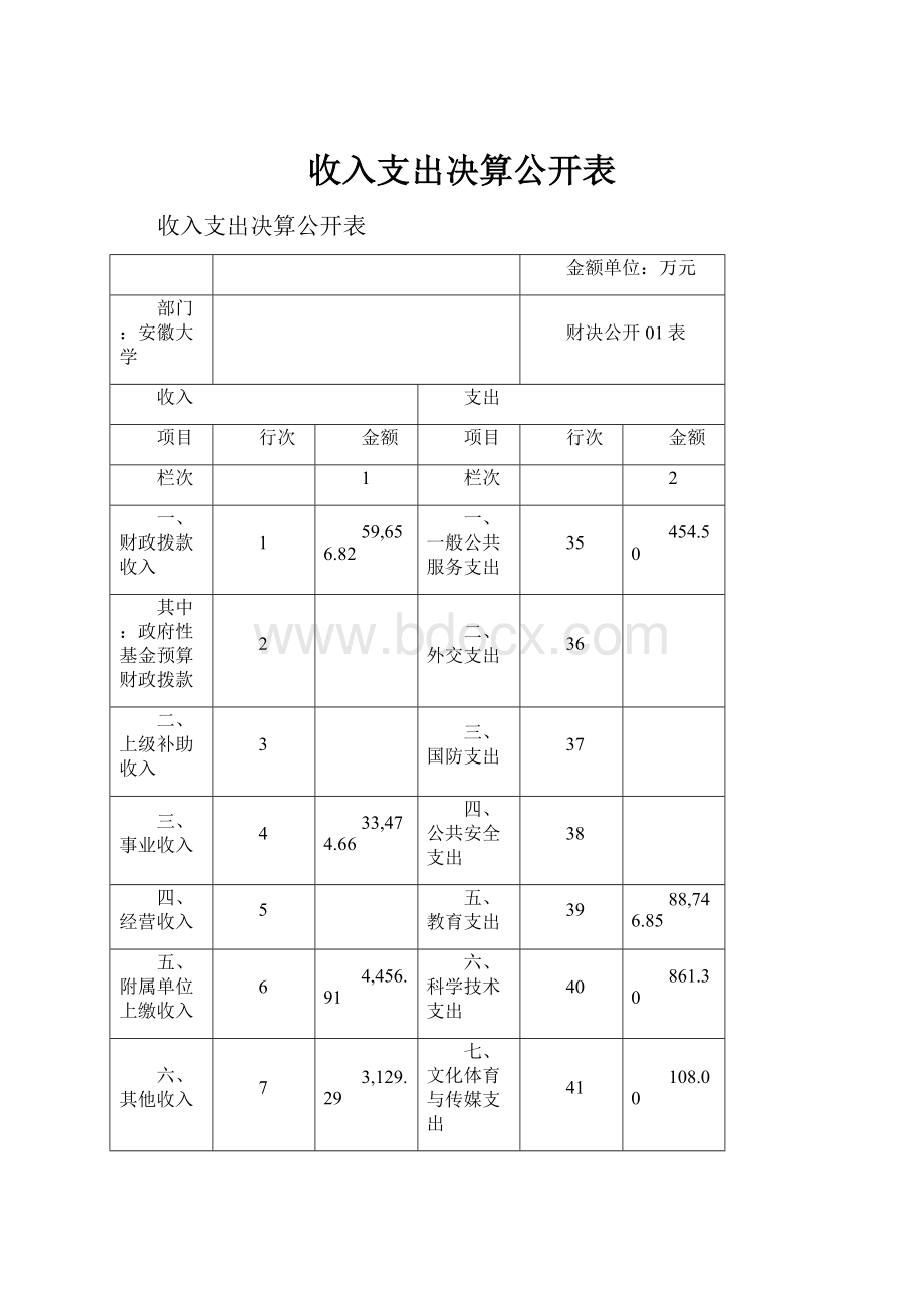 收入支出决算公开表.docx_第1页