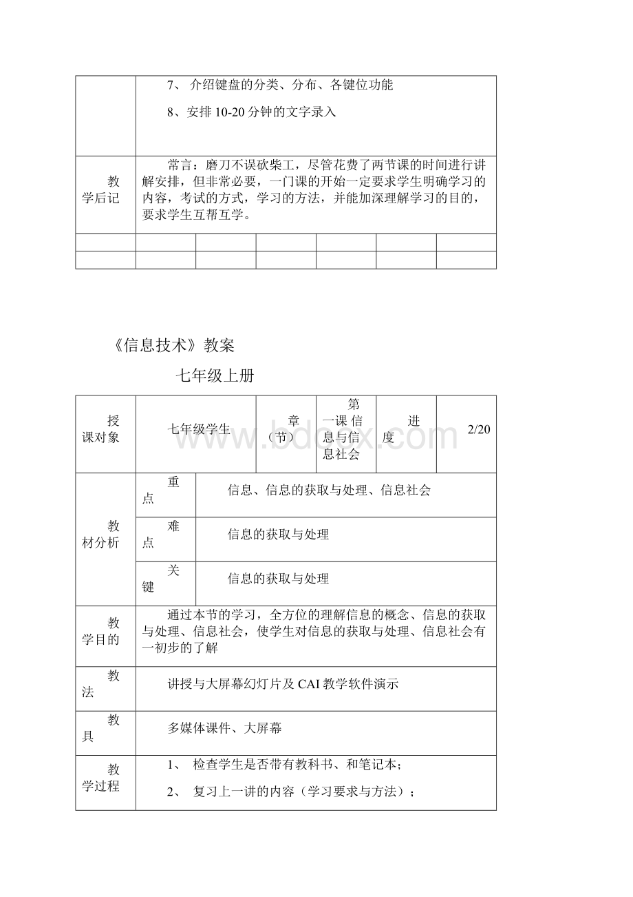 七年级上册信息技术教案.docx_第2页