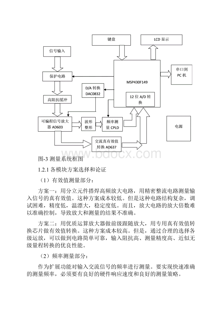 简易数字显示交流毫伏表 AD637.docx_第3页