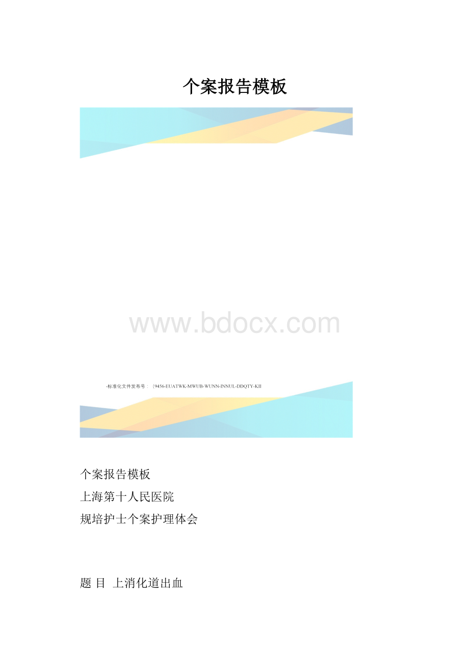 个案报告模板.docx