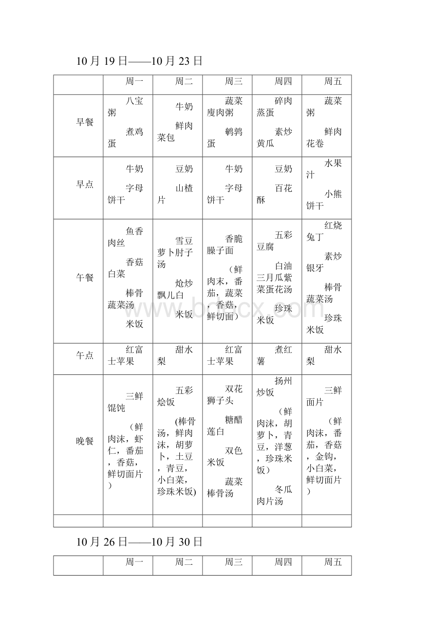 一日三餐两点幼儿园食谱.docx_第2页