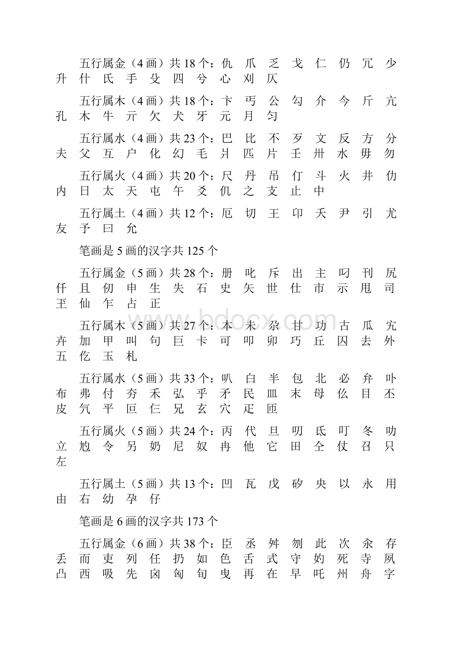 康熙字典繁体字笔画五行130.docx_第2页