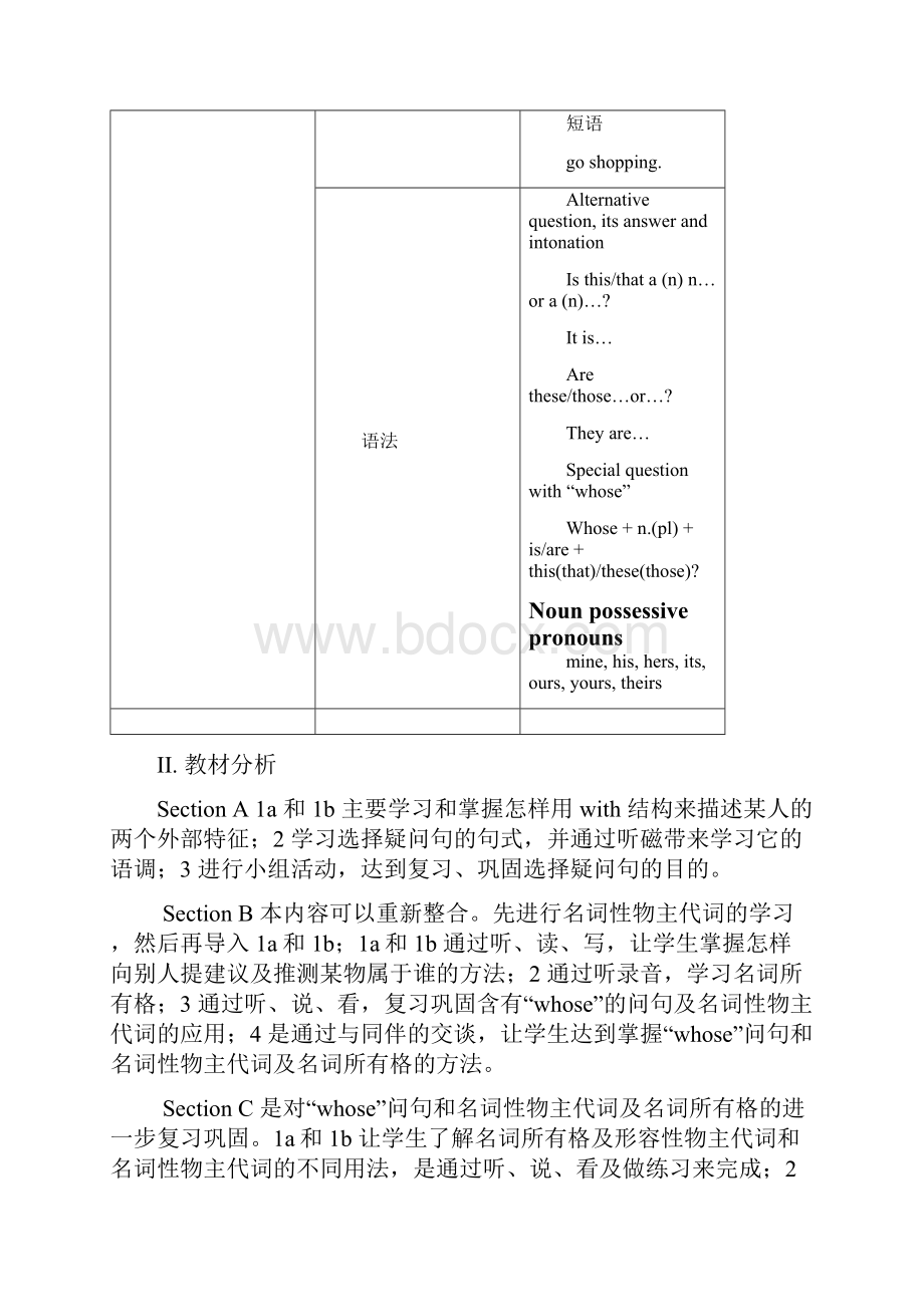 七年级英语Unit2 Looking Different教案 仁爱版.docx_第2页