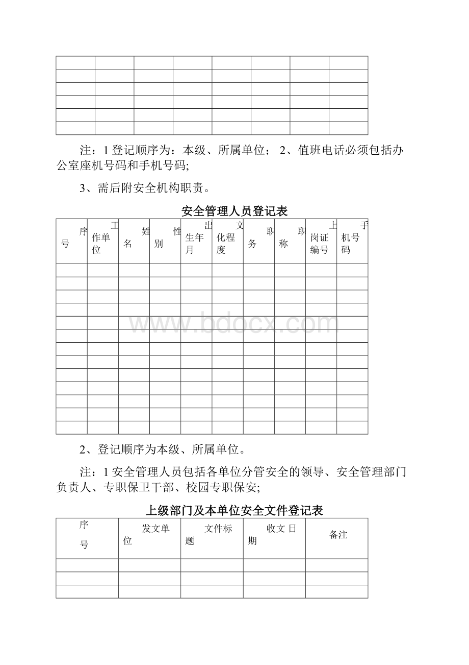 学校安全台账范本.docx_第2页