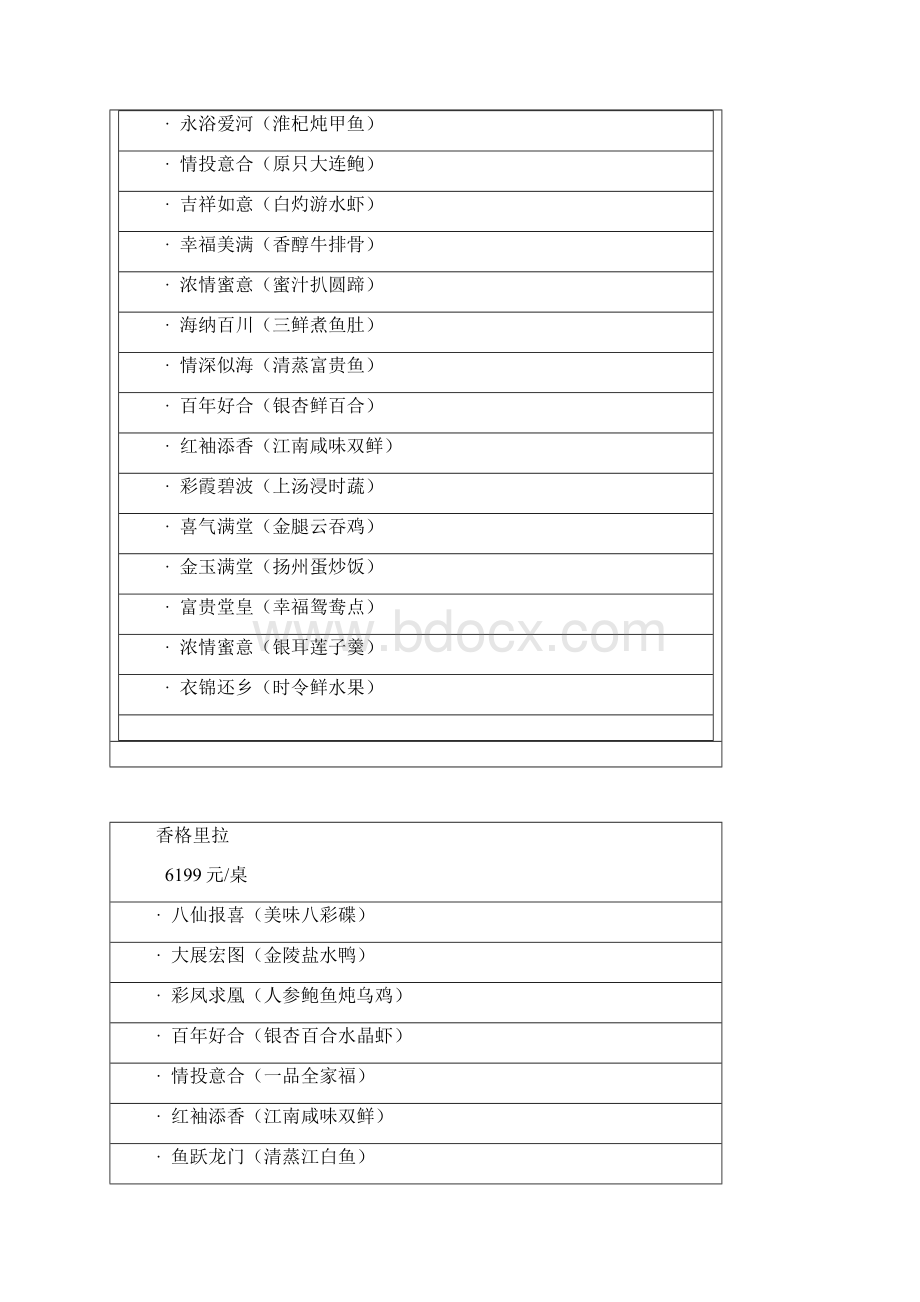 五星级酒店婚宴菜单.docx_第2页