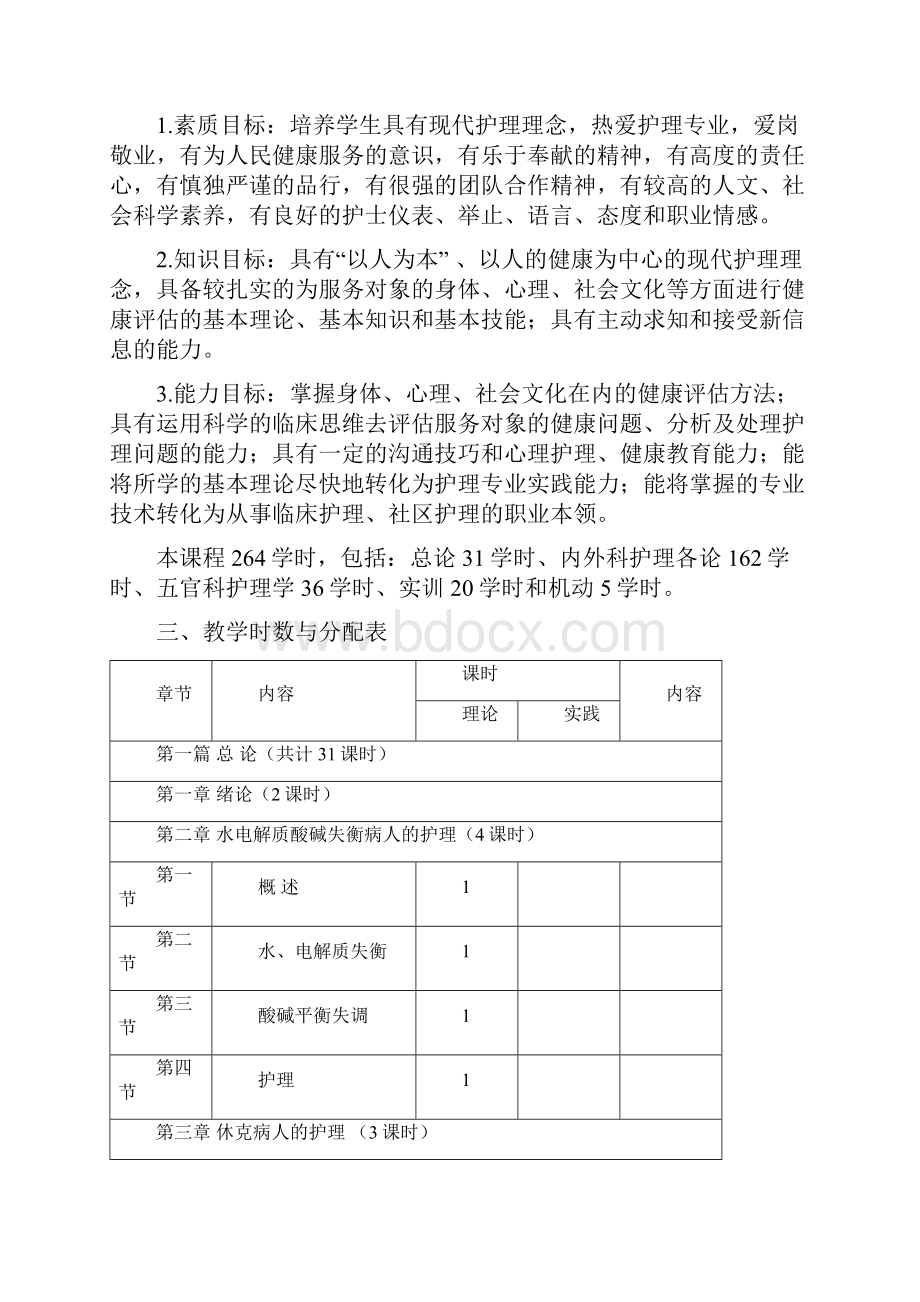 《成人护理》教学大纲.docx_第2页