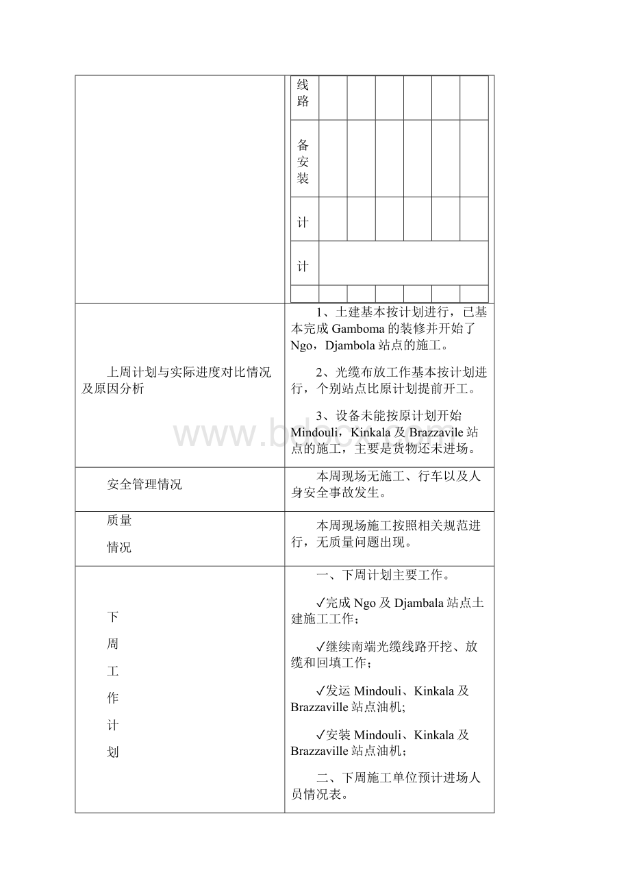 通信项目工程周报模板.docx_第3页