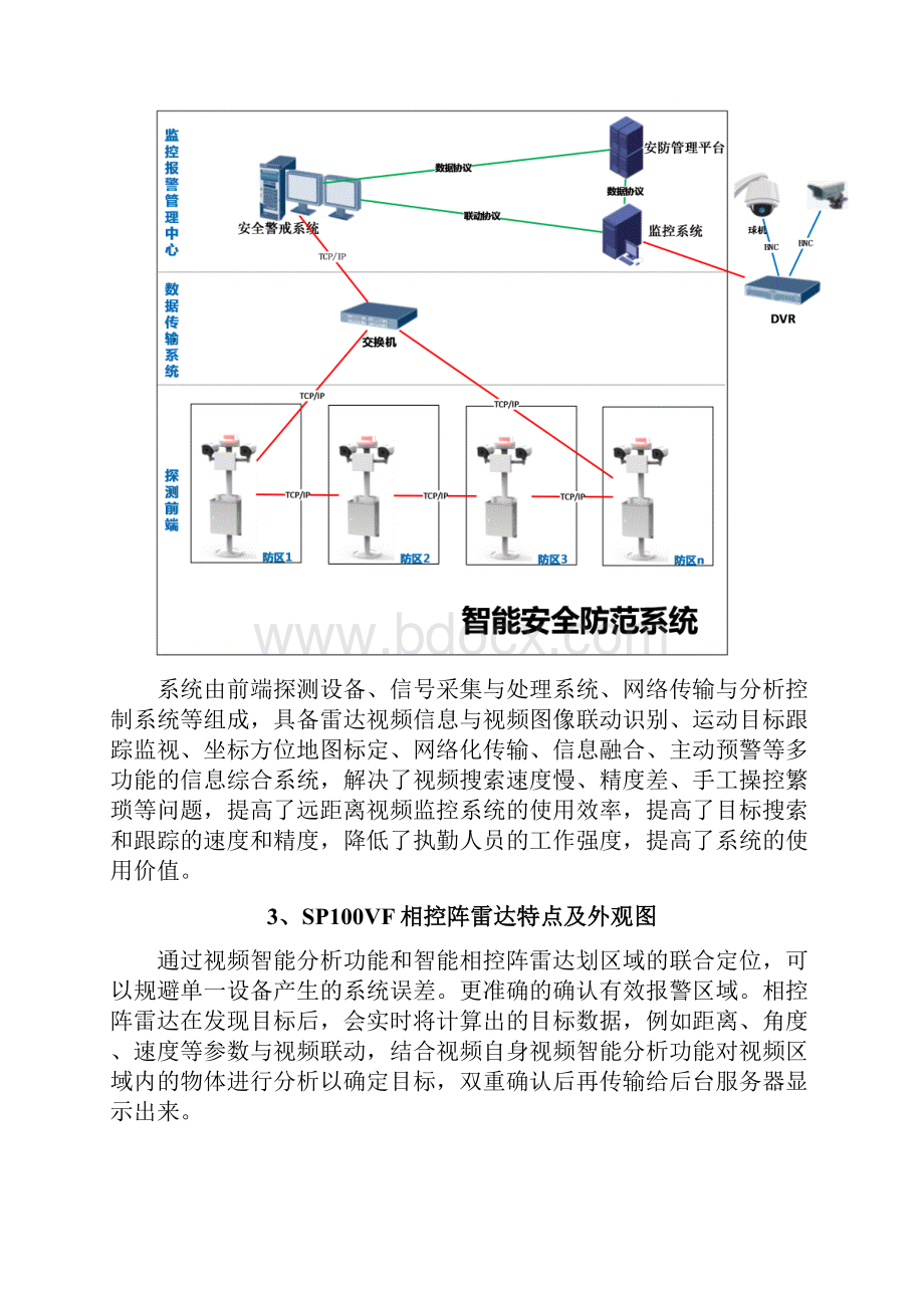 XX监狱SP100VF相控阵雷达智能安全防范系统解决方案.docx_第3页