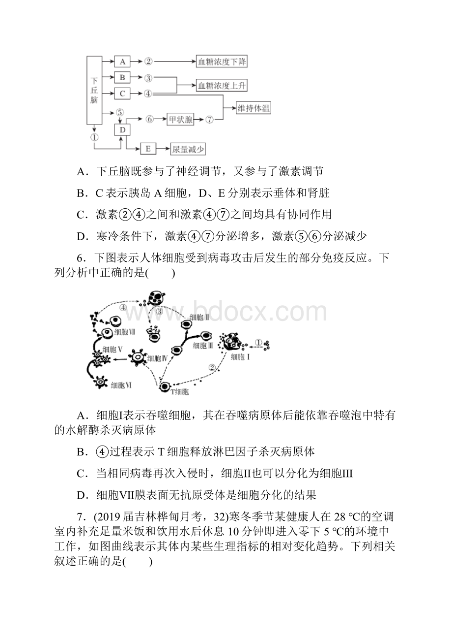 《高考生物》一轮复习练习册题库模块卷必修3.docx_第3页