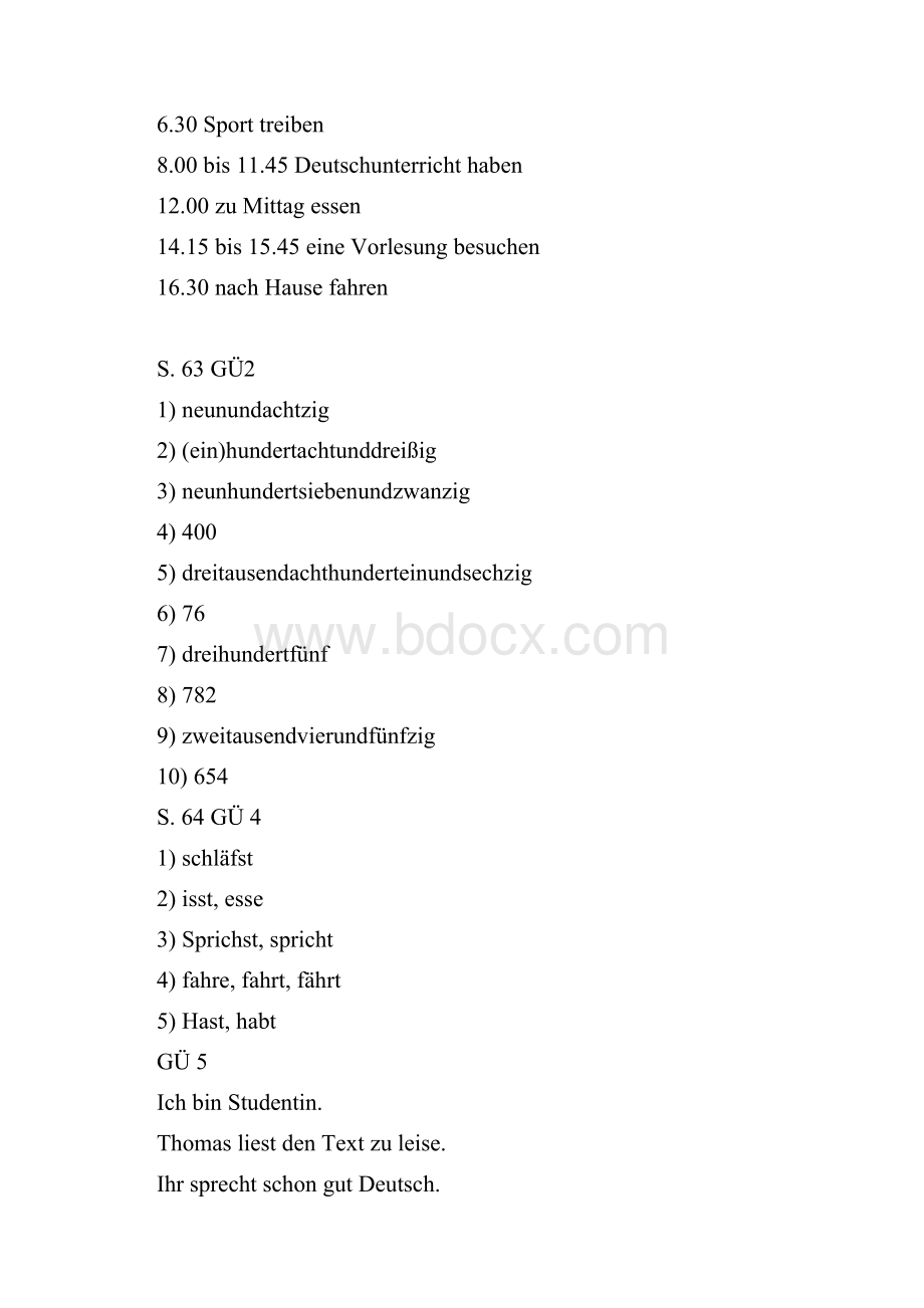 新编大学德语课本练习参考答案.docx_第2页