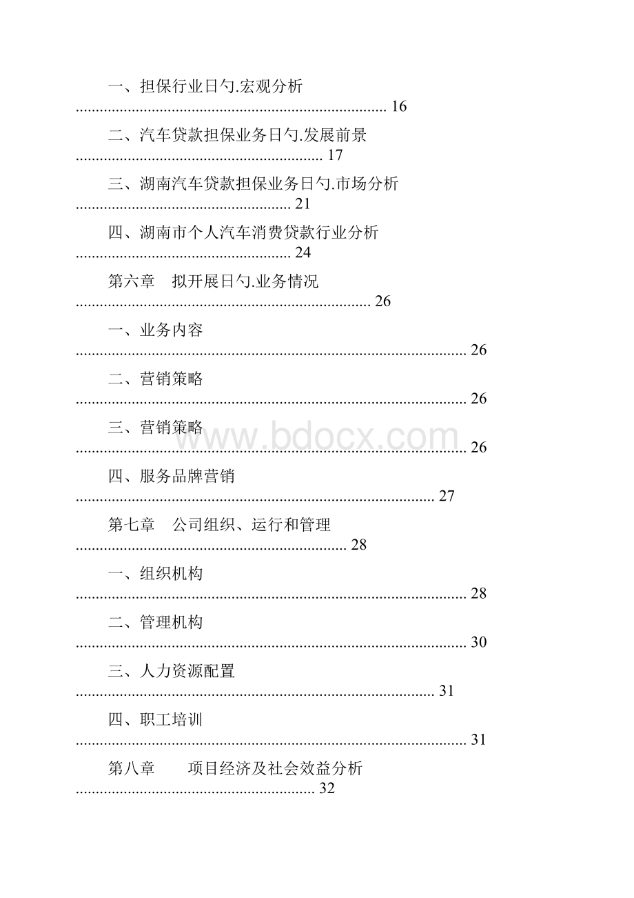 个人汽车消费贷款担保项目可行性研究报告.docx_第2页