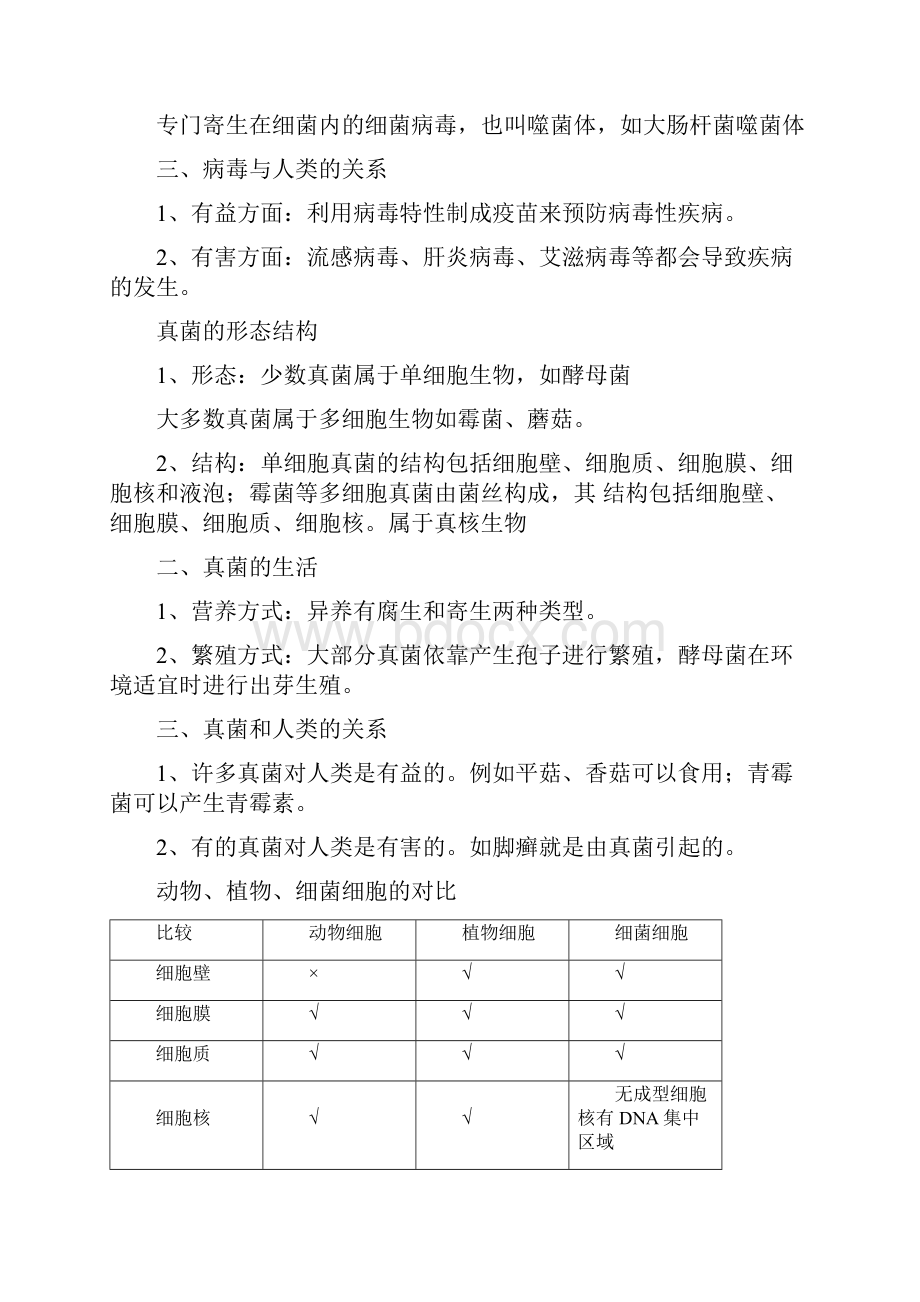 3专题三生物圈中的动物和微生物.docx_第3页