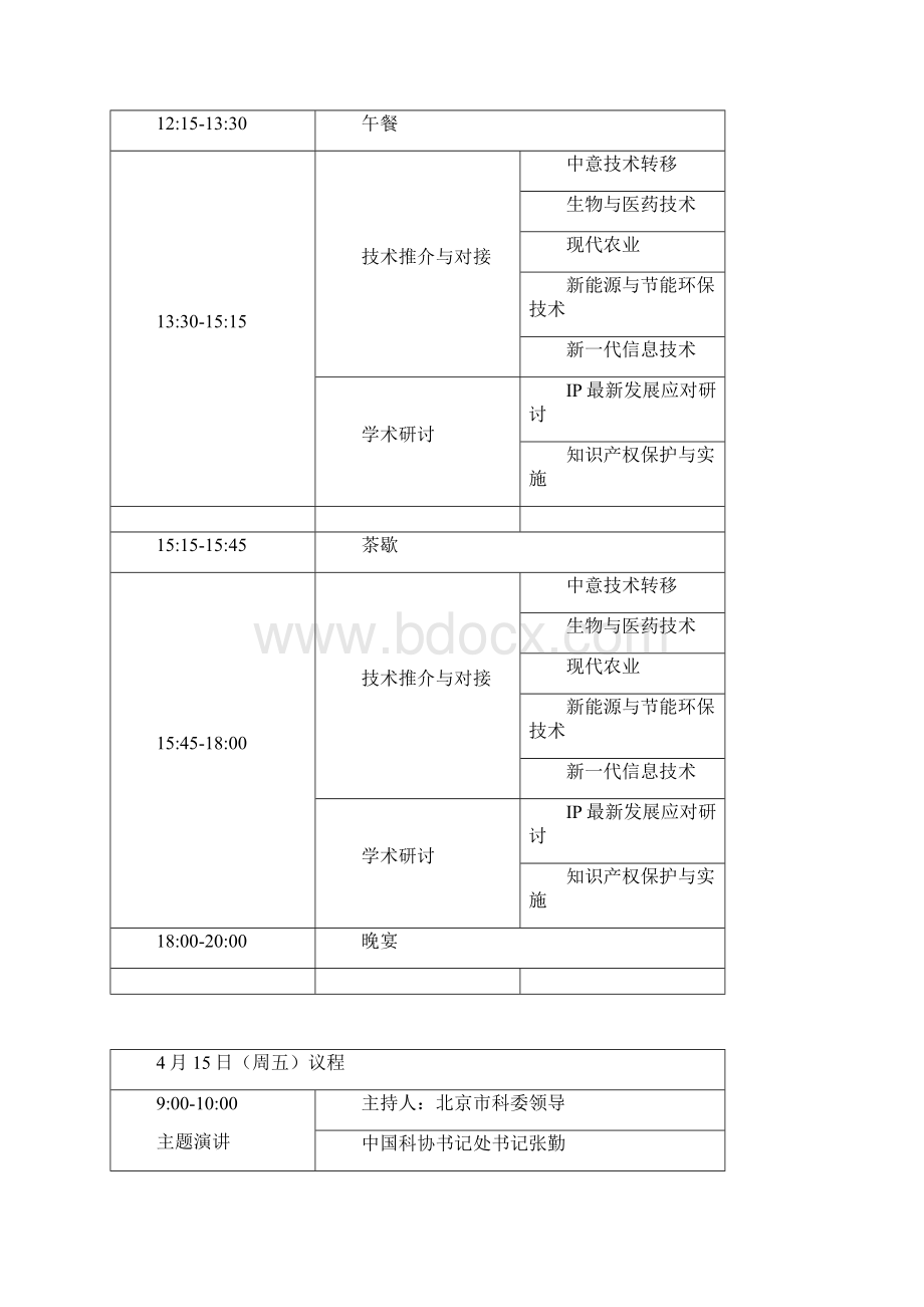 跨国技术转移北京论坛议程模板.docx_第3页