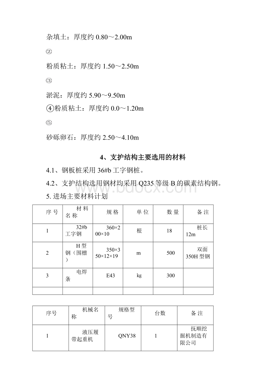 汉特曼水池和地下泵房钢板桩支护施工方案2.docx_第3页