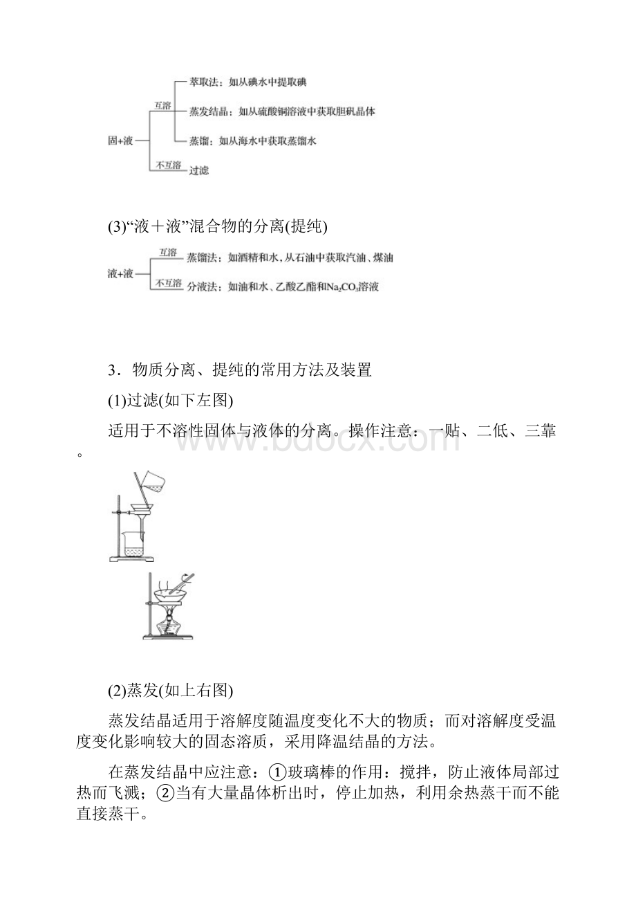 届一轮复习鲁科版 第10章 第31讲 物质的分离和提纯 学案.docx_第2页