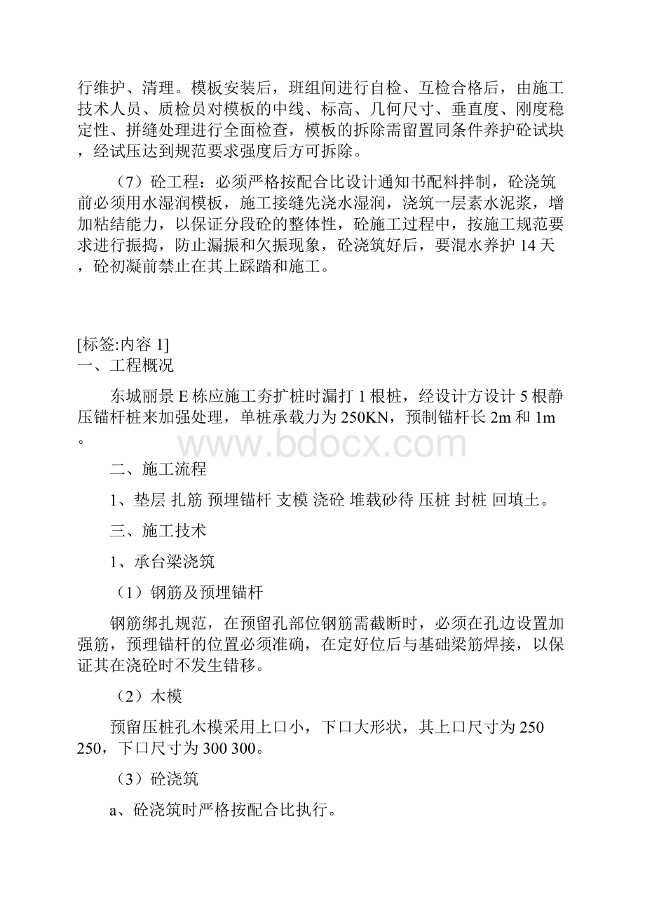 锚杆桩基础施工方案.docx_第3页