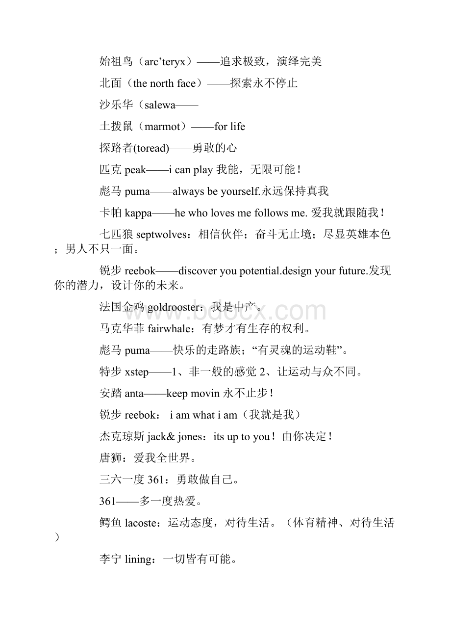 品牌提升的口号.docx_第2页