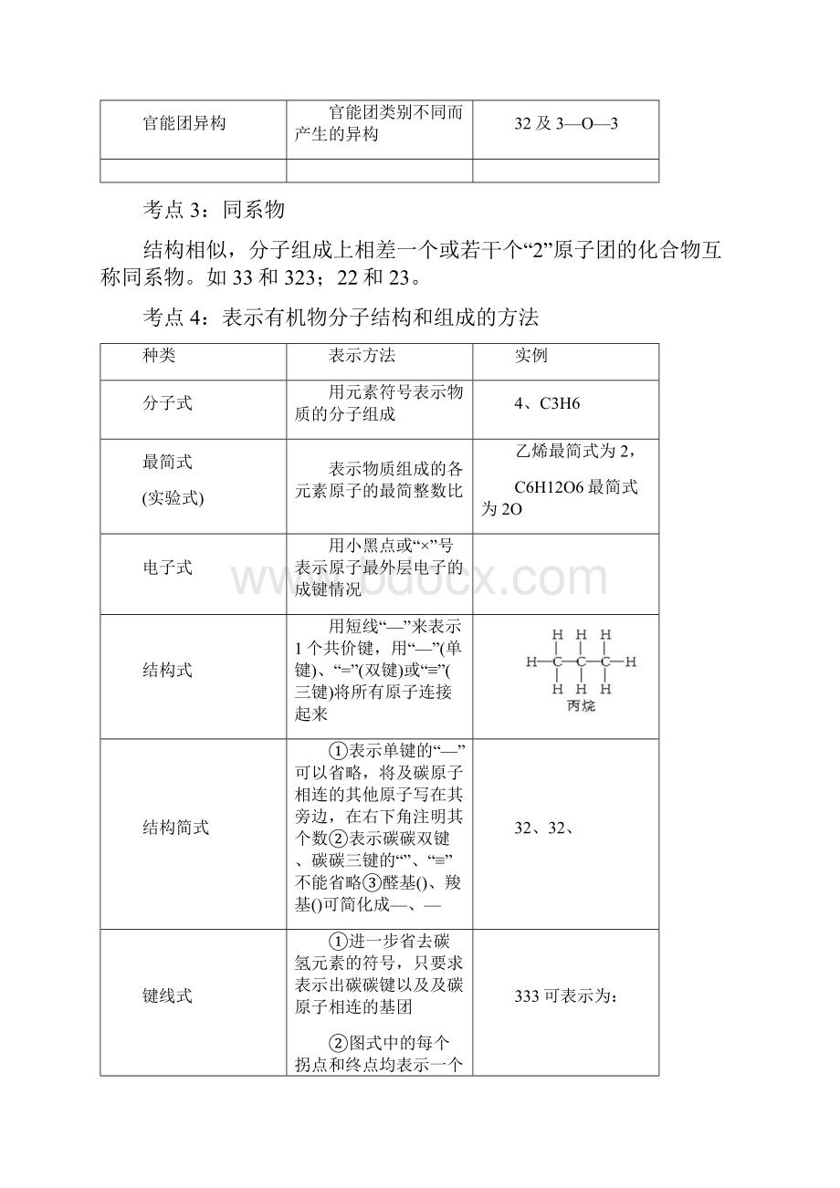 有机物的结构和同分异构体教案.docx_第3页