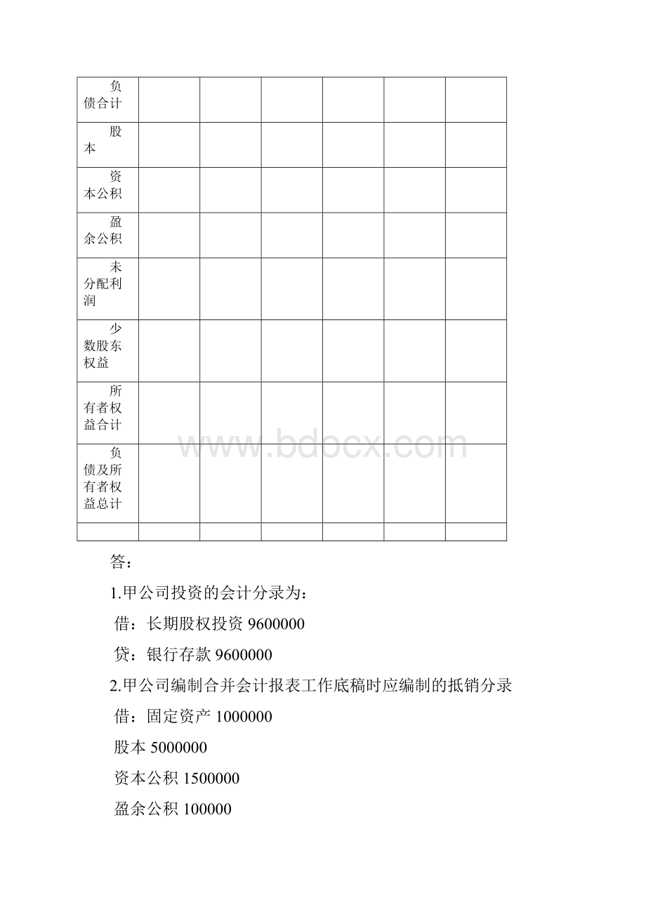 206中央电大高级财务会计网上作业0任务答案.docx_第3页