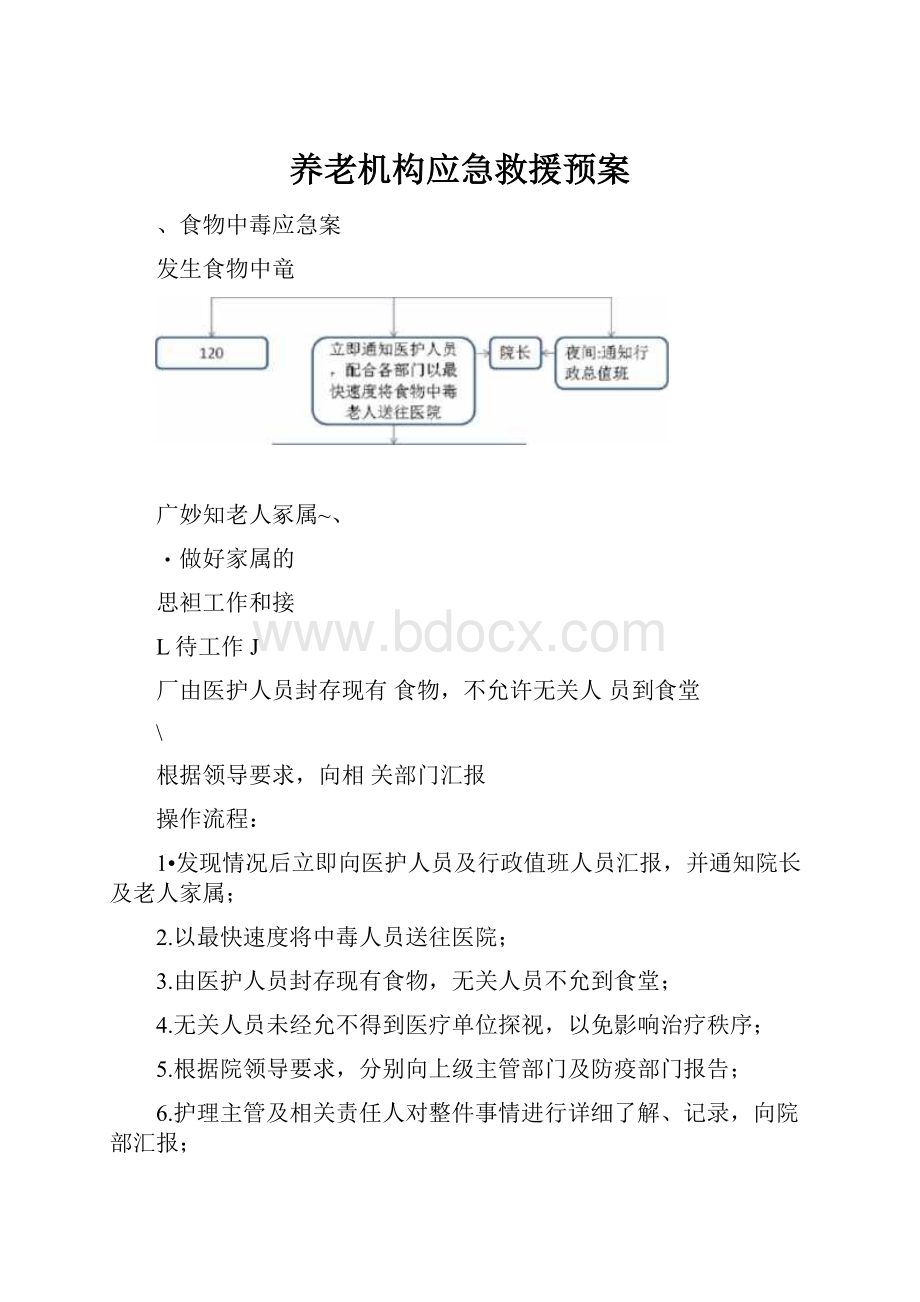 养老机构应急救援预案.docx_第1页