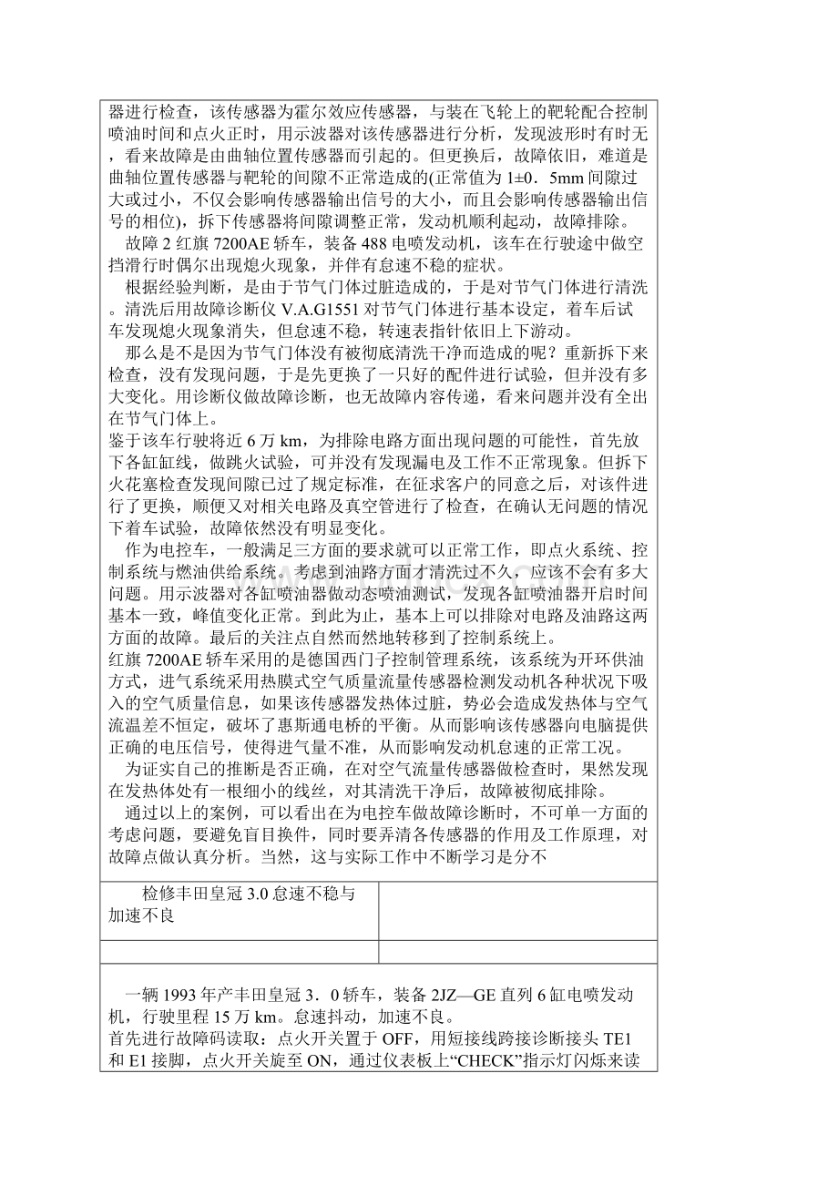 汽车4S店的维修案例.docx_第3页