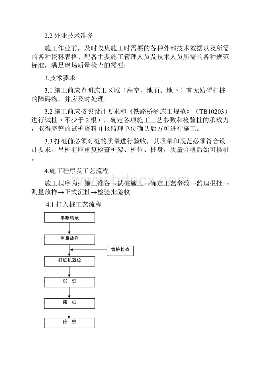 PC预应力管桩施工作业指导书.docx_第2页