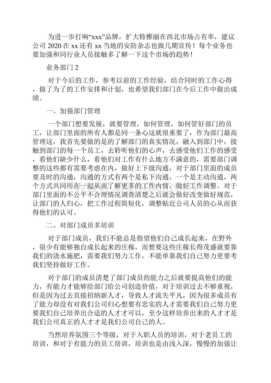 业务部门工作计划.docx_第2页