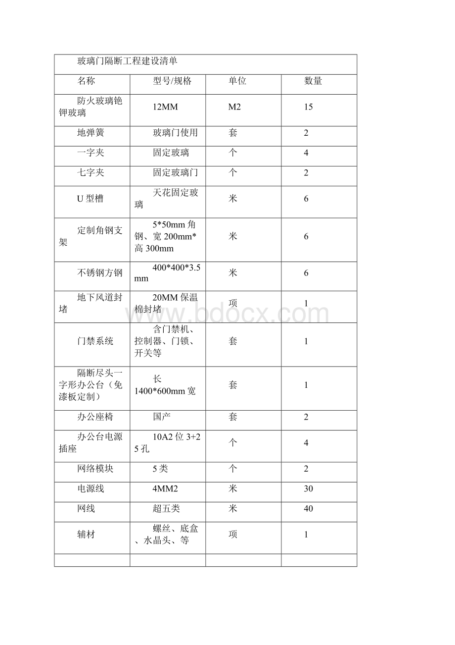 主机房玻璃隔墙及动力环境监控改造采购项目.docx_第3页