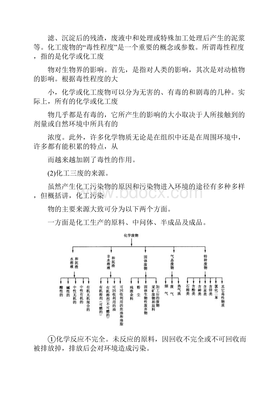 《化工工艺学》教案第六章三废治理.docx_第3页