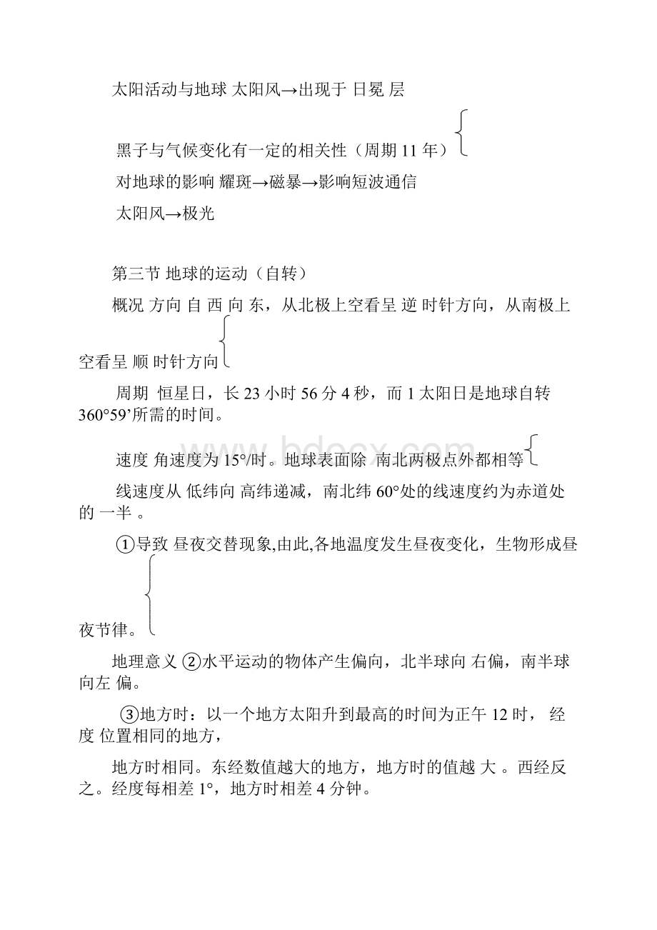 高一地理必修一提纲强烈推荐.docx_第3页