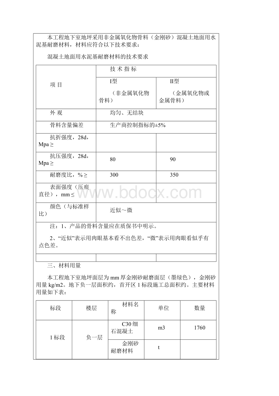 地下室金刚砂地坪技术交底.docx_第2页