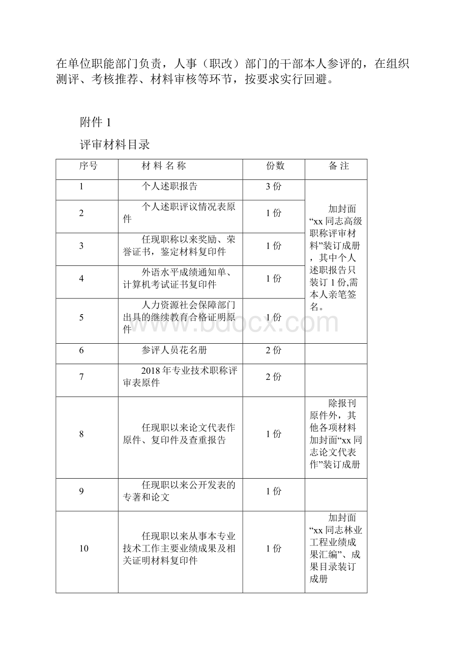 林业工程专业高级职称评审材料要求.docx_第3页