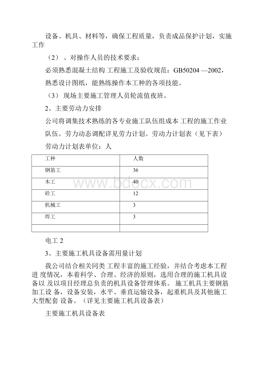 水处理池施工组织设计.docx_第3页