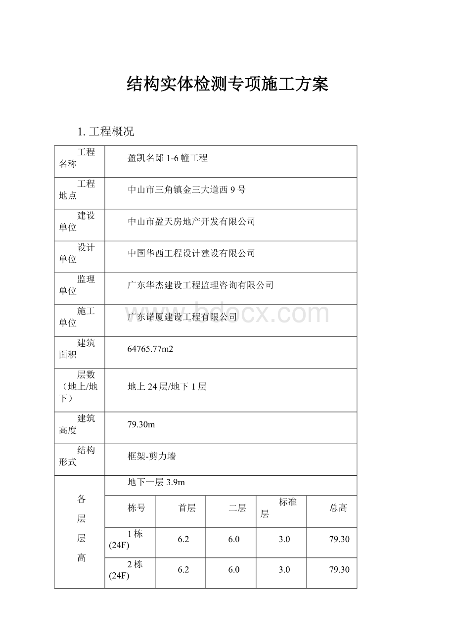 结构实体检测专项施工方案.docx