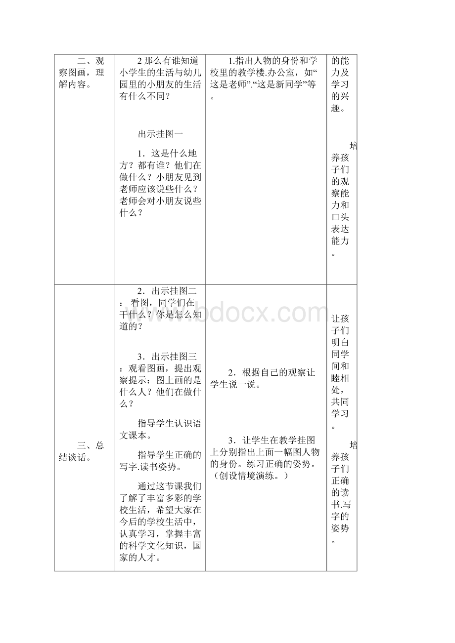 一年级语文教案我爱上学拼音复习三.docx_第2页