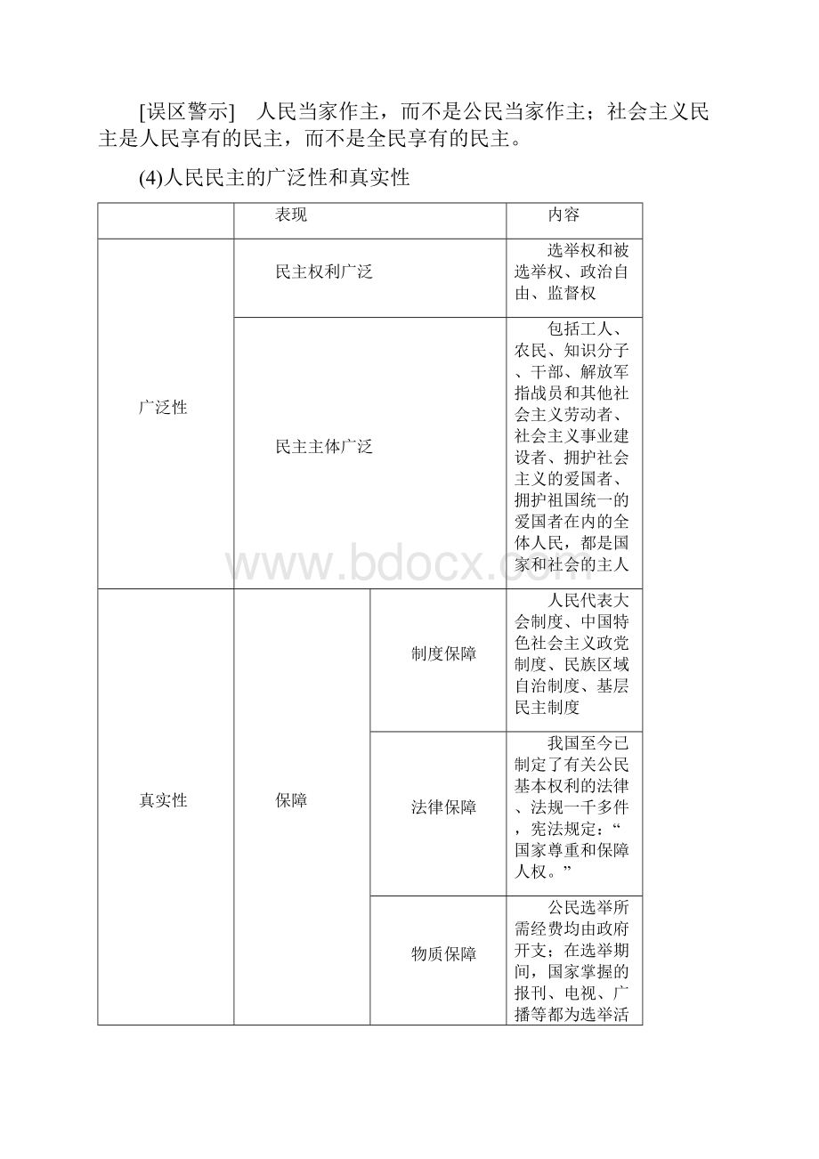 三维设计届高中政治总复习 第一单元 公民的政治生活学案 新人教版必修2.docx_第2页