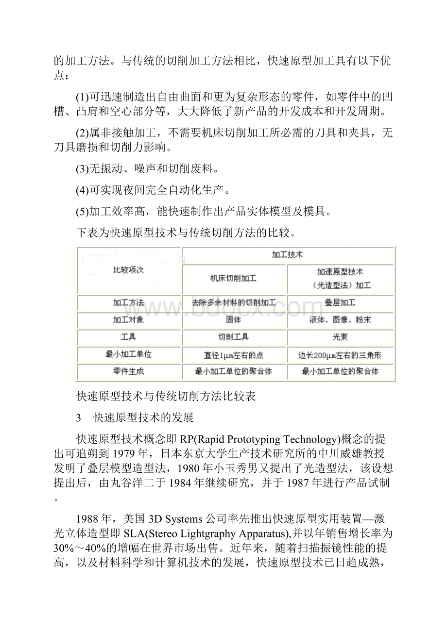 快速原型技术及在模具制造中的应用外文文献翻译中英文翻译外文翻译.docx_第2页